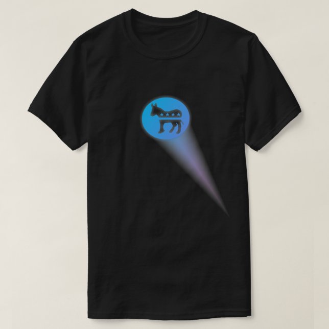 Vote Blue T-Shirt (Design vorne)