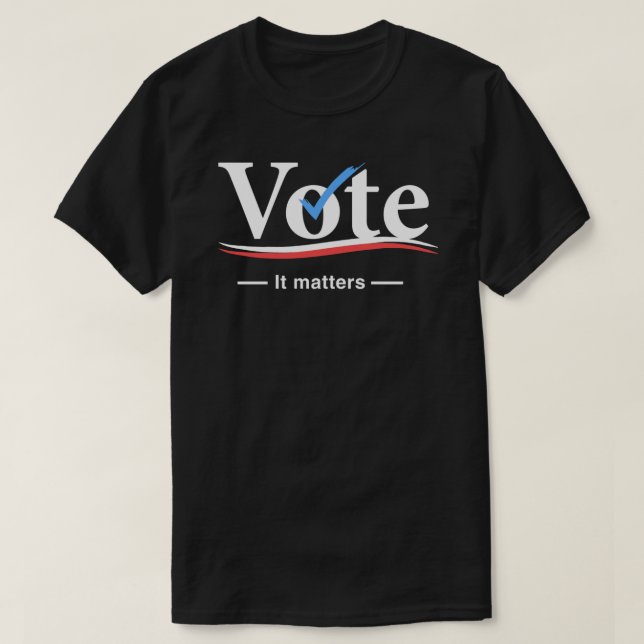 Vote (Ça Compte) T-shirt Essentiel (Design devant)