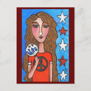 VOTE - carte postale américaine