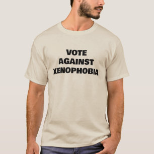 Vote contre le T-shirt xénophobe