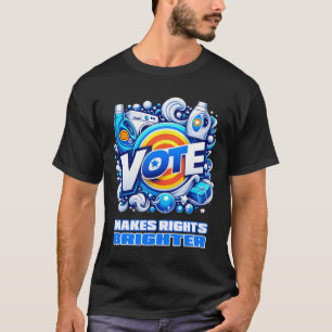 Vote Detergent Bright Rechts Funny Vintag 2024 T-Shirt