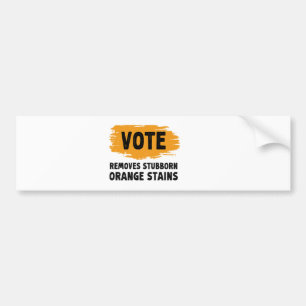 Vote entfernt stubbornfarbene Orangensteine Gesche Autoaufkleber