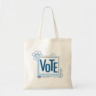 Vote Flower-Taschentasche Tragetasche