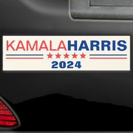Vote Kamala Harris 2024 Autoaufkleber der Kampagne