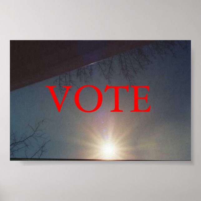 VOTE POSTER (Vorne)