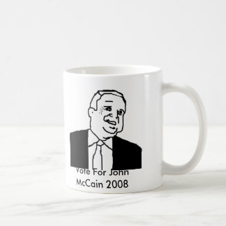 Vote pour la tasse de John McCain