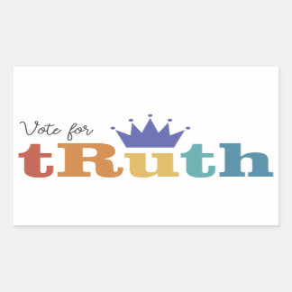 Vote pour tRuth - autocollant RBG