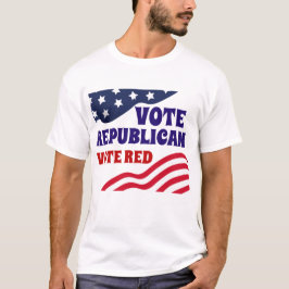 VOTE REPUBLIKANISCHE ABSTIMMUNG ROT T-Shirt