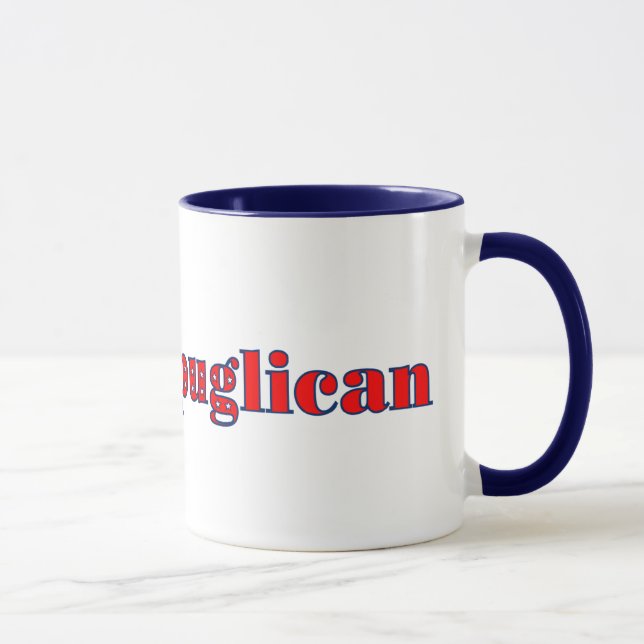 Vote rePUGlican Funny Mops in Red White Blue Hat Tasse (Rechts)
