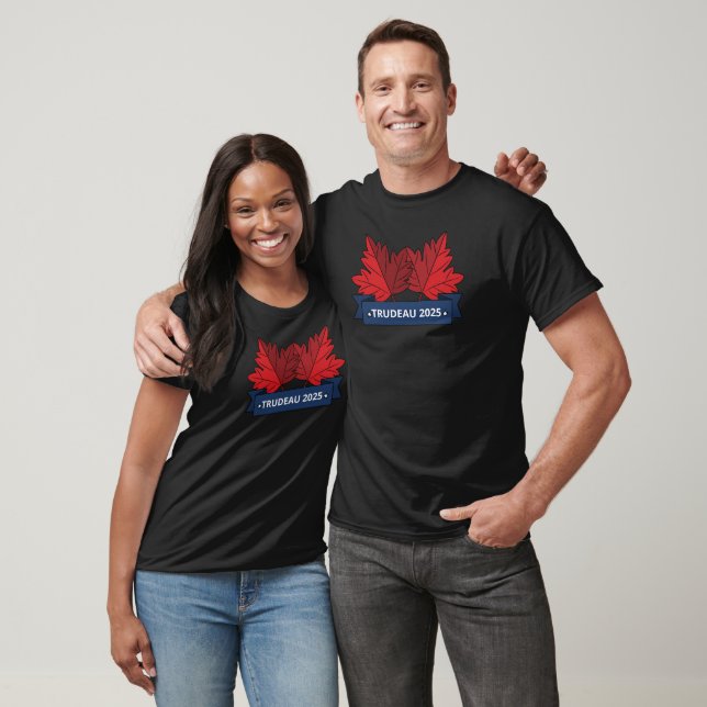 Vote Trudeau | Kanadischer politischer Humor T-Shirt (Unisex)