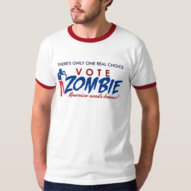 Vote Zombie 2012 Shirt (Vorderseite)