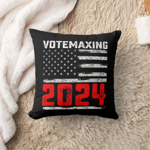 VoteMaxing 2024 Trump Präsidentschaftswahl Kissen