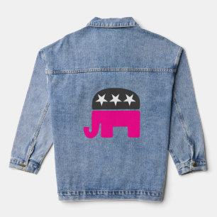 voter l'éléphant républicain rose