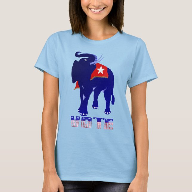 Voter T-shirt républicain (Devant)