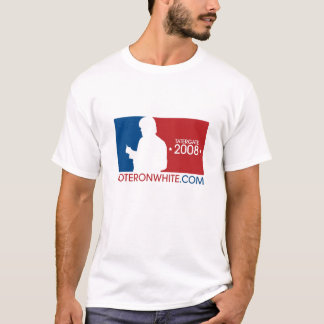 VoteRonWhite.com-Sportlogo T der Männer T-Shirt