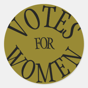 Votes pour les femmes autocollant commémoratif au 