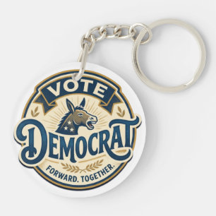 Votez Démocrate Ensemble – Vintage Patriotique