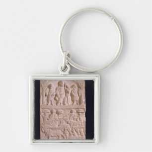 Votive stela eingeweiht Sature Schlüsselanhänger