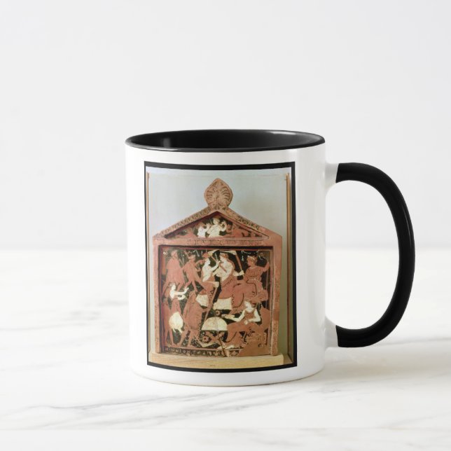 Votive Tablette des Dachbodens Tasse (Rechts)