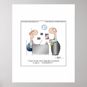 VOTRE affiche avant avril McCallum de TRAVAIL