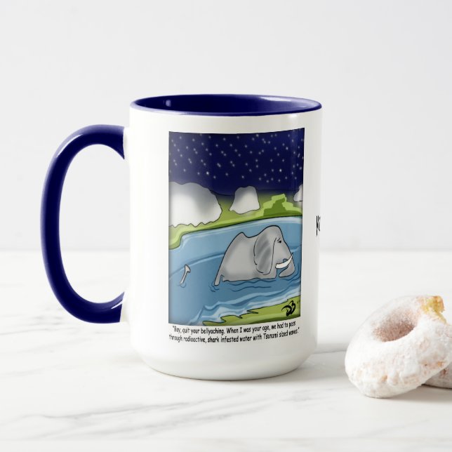 Votre âge Combo Mug (Avec donut)