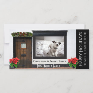 Votre animal de compagnie carte de Noël côté coqui