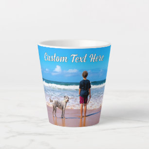 Votre animal de compagnie photo Latte Mug cadeau a