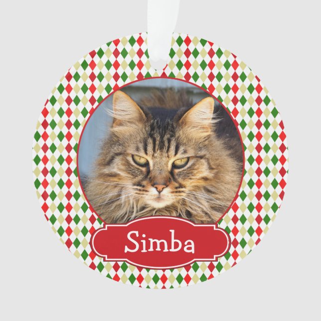 Votre animal de Noël Arlequin (devant)