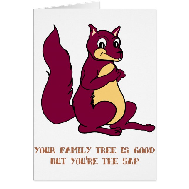 Votre arbre généalogique est bon mais vous êtes la (Devant)