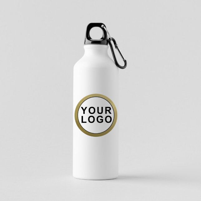 Votre autocollant de bouteille d'eau de marque de  (Stylishly Personalize with Your Business Logo/Design.)