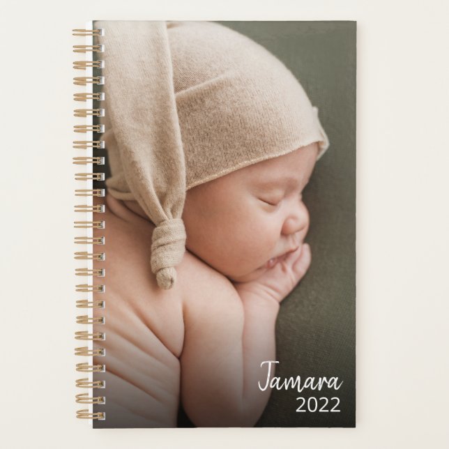 Votre Bébé Photo Planner Personnalisé (Devant)
