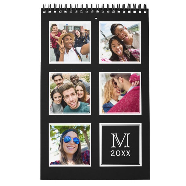 VOTRE calendrier personnalisé Photos & Monogrammes (Protection)
