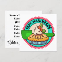 Votre carte d'affaires à plat