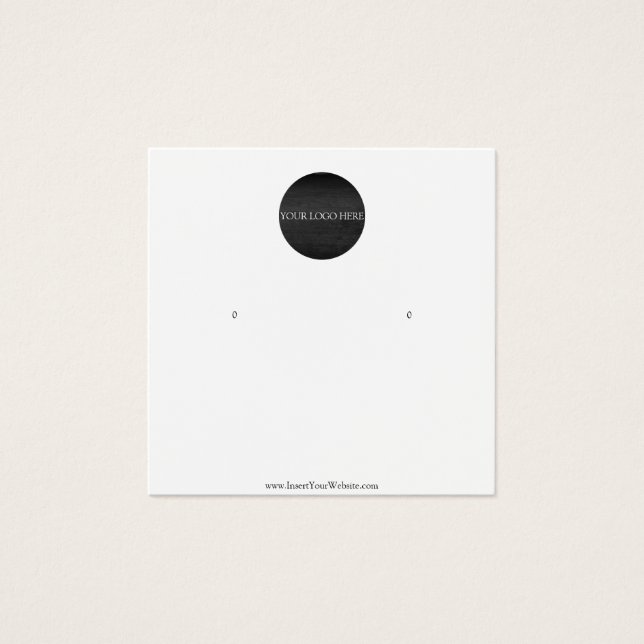 Votre carte d'affichage d'écoute de logo (Devant)