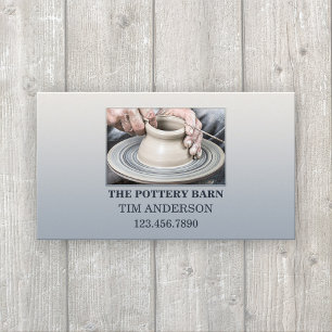 Votre carte de visite en céramique artisanale avec