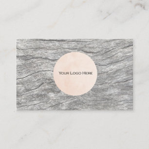 Votre Carte de visite Personnalisé Logo Faded Timb