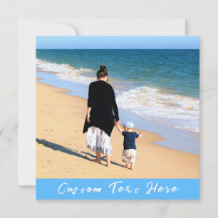Votre Carte photo favori avec texte personnalisé
