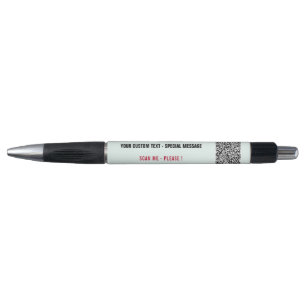Votre code QR Texte personnalisé Stylo promotionne
