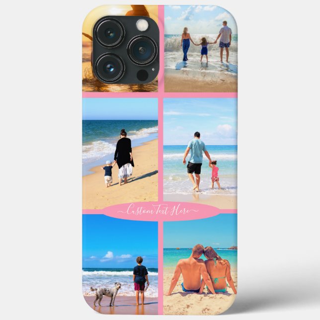 Votre coque iphone Collage Photo avec texte person (Verso)