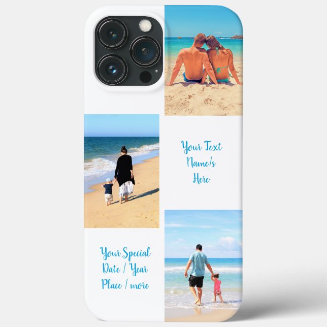 Votre coque iphone Collage Photo avec texte person (Verso)