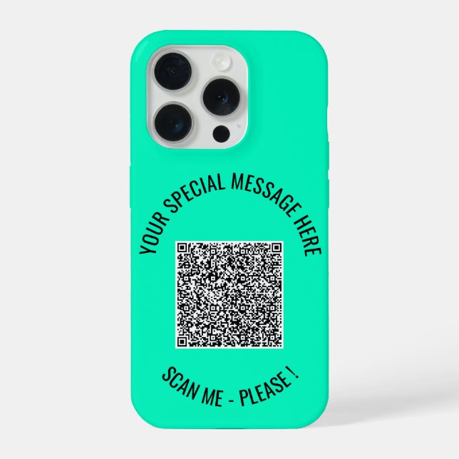 Votre coque iphone de texte et de couleurs personn (Verso)
