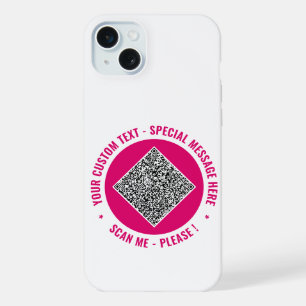 Votre coque iphone de texte personnalisé de code Q