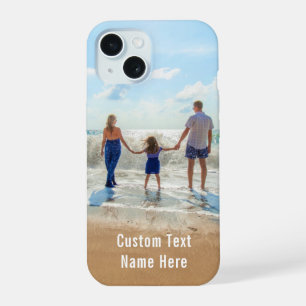 Votre coque iphone photo avec nom de texte personn