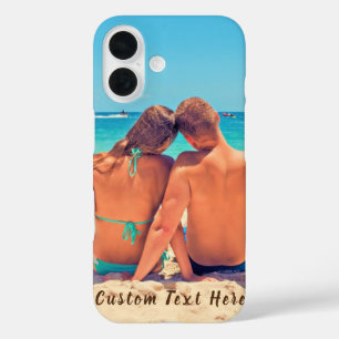 Votre coque iphone photo avec texte personnalisé