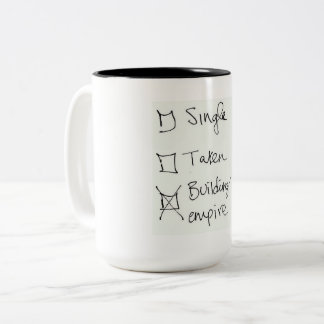 Votre coutume tasse à deux tons de 15 onces