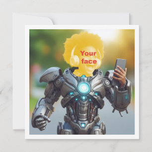 Votre enfant en super-héros, carte de super-héros 