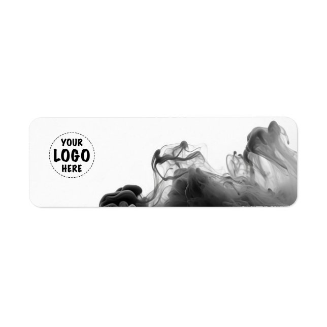 Votre Étiquette de produit gothique Smokey Logo (Devant)