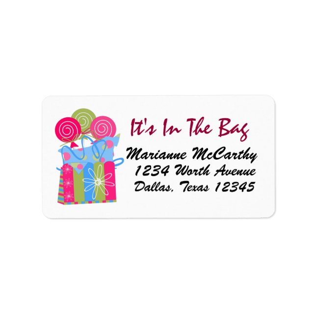 Votre Étiquette - SRF (Devant)