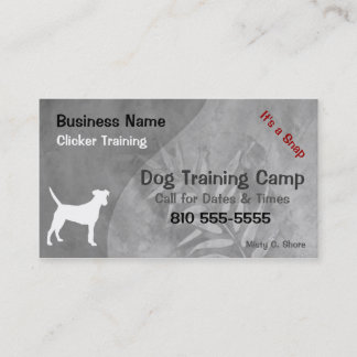 Votre fabricant de carte de visite d'animal