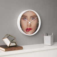 Votre horloge faciale drôle personnalisée